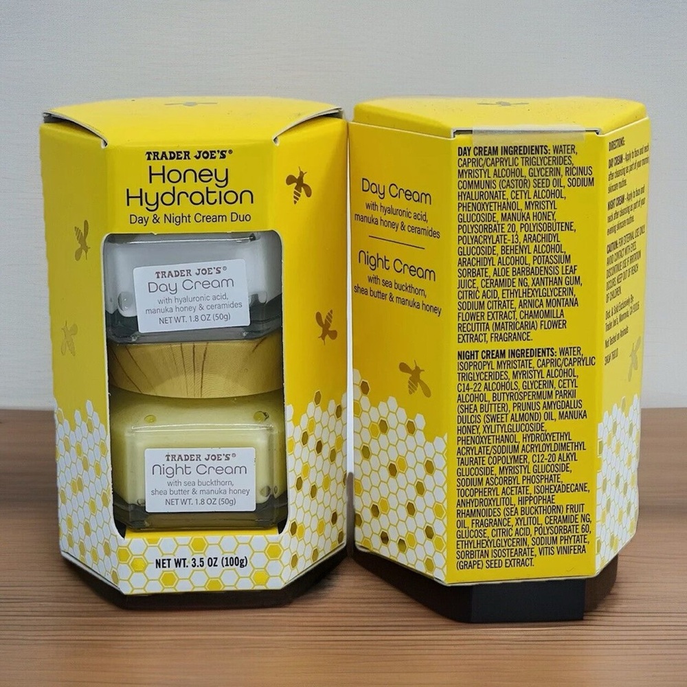 Honey Hydration Day & Night Cream Duo - Yellow